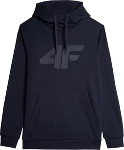 4f Bluza męska 4F Sportowa z kapturem Granatowa XXL - Bluzy męskie - miniaturka - grafika 1