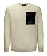 Swetry męskie - Invicta Sweter męski choker 28, XXL - miniaturka - grafika 1