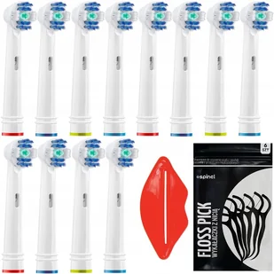 12x KOŃCÓWKI DO SZCZOTECZKI BRAUN ORAL-B 3D WHITE - Końcówki do szczoteczek elektrycznych - miniaturka - grafika 1