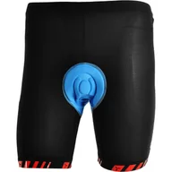 Spodnie sportowe męskie - Męskie spodenki rowerowe Silvini Inner MP373V Rozmiar: L / Kolor: czarny - miniaturka - grafika 1