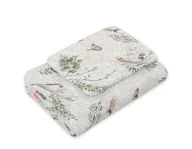 Pościel dla dzieci - Komplet pościeli dla niemowląt z wypełnieniem 2-cz 75x100cm NEWBORN - brown birds - miniaturka - grafika 1