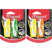 Zakreślacze - Zakreślacz fluo peps pocket 2 sztuki mix kolorów blister Maped 742767 - miniaturka - grafika 1