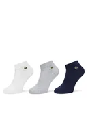 Skarpetki damskie - Lacoste Zestaw 3 par niskich skarpet unisex RA2917 Kolorowy - miniaturka - grafika 1