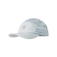 Czapki dla dzieci - Czapka dziecięca z daszkiem Buff 5 Panel Go Cap Youth suber birch grey - ONE SIZE - miniaturka - grafika 1