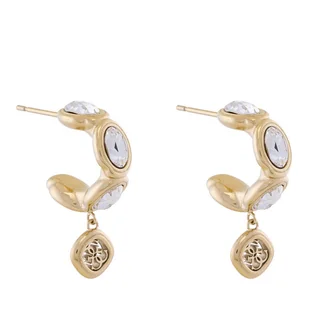 Kolczyki Guess JUBE05 571JW Złoty - Kolczyki - miniaturka - grafika 1