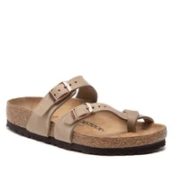 Klapki i japonki damskie - Japonki BIRKENSTOCK - Mayari 1011433 Tabacco Brown - miniaturka - grafika 1