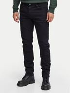 Spodnie męskie - Blend Jeansy 700511 Czarny Slim Fit - miniaturka - grafika 1