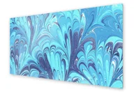 Dekoracje domu - Panel kuchenny HOMEPRINT Niebieska fantazja 140x70 cm - miniaturka - grafika 1