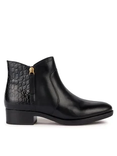 Geox Botki D Felicity D36G1C 04340 C9999 Czarny - Botki damskie - miniaturka - grafika 1