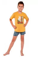 Piżamy chłopięce - Cornette Young Boy 282/110 Tiger 3 134-164 piżama chłopięca - miniaturka - grafika 1