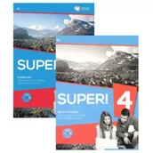 Książki do nauki języka niemieckiego - Super! 4. Podręcznik wieloletni + CD i zeszyt ćwiczeń + CD do języka niemieckiego. Szkoła ponadgimnazjalna - miniaturka - grafika 1