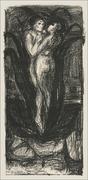 Plakaty - The Flower of Love (Die Blume der Liebe) 1896, Edvard Munch -  plakat Wymiar do wyboru: 59,4x84,1 cm - miniaturka - grafika 1