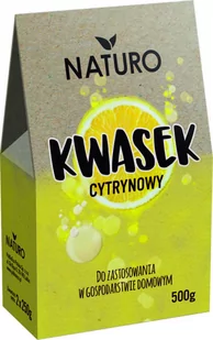 Naturo - kwasek cytrynowy - Środki do kuchni i łazienki - miniaturka - grafika 1