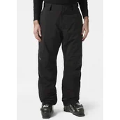 Spodnie narciarskie - Męskie spodnie narciarskie Helly Hansen ALPINE INSULATED SKI PANTS black - M - miniaturka - grafika 1