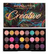 Makeup Revolution Creative Vol 1 Makeup Pigment Palette - Paleta 24 cieni do powiek MAK2DPO-01