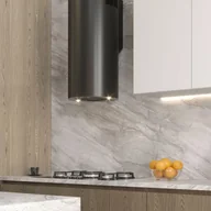 Akcesoria i części do okapów - Maan Elba W835 Czarny Przedłużka do okapu - miniaturka - grafika 1