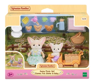 Sylvanian Families, Liski pustynne na pikniku - Figurki dla dzieci - miniaturka - grafika 1