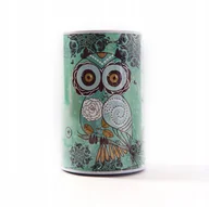 Skarbonki - KOLOROWA SOWA SKARBONKA PUSZKA RÓŻNE KOLORY - miniaturka - grafika 1