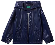 Kurtki i płaszcze dla dziewczynek - United Colors of Benetton torba na półsezon dla dziewczynki, Niebieski 252, 90 - miniaturka - grafika 1