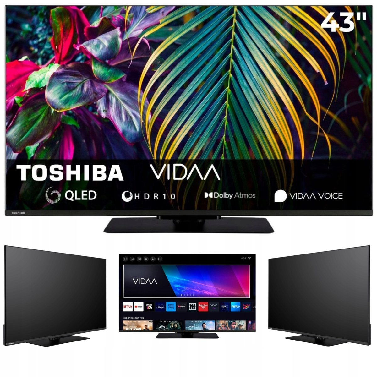 TOSHIBA Smart TV QLED 43