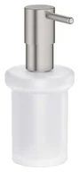 Mydelniczki i dozowniki mydła - Grohe QuickFix Start - Dozownik do mydła, szkło//Supersteel 41188DC0 - miniaturka - grafika 1