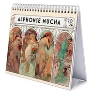Kalendarze - Alphonse Mucha - biurkowy kalendarz 2024 - miniaturka - grafika 1