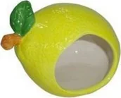 Akcesoria dla gryzoni - Yarro International Yarro Domek Ceramiczna Dla Gryzonia Cytrynka 12,5 X 7,5 X 8,5 cm - miniaturka - grafika 1