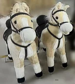 Leżaczki i huśtawki - Koń na biegunach z dźwiękiem Adar - zabawka - miniaturka - grafika 1