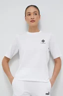 Koszulki sportowe damskie - Columbia t-shirt damski kolor biały - miniaturka - grafika 1