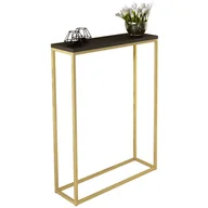 Toaletki - Nowoczesna konsola złoty + czarny D9-E46 - miniaturka - grafika 1