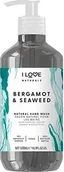 Dezynfekcja - I love I Love, Naturals Collection, Bergamot & Seaweed, Liquid Soap, For Hands, 500 ml Unisex - miniaturka - grafika 1
