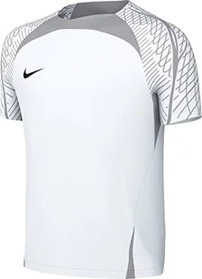 Nike Unisex dziecięcy top z krótkim rękawem M Nk Df Strk23 Top Ss, biały/szary wilk szary/czarny, DR2287-100, L - Koszulki i topy damskie - miniaturka - grafika 1