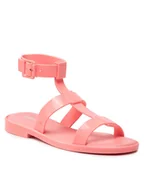 Sandały damskie - Melissa Sandały Charm Ad 33584 Różowy - miniaturka - grafika 1