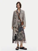 Koszule damskie - Desigual Koszula jeansowa Dublin 24WWED42 Szary Regular Fit - miniaturka - grafika 1