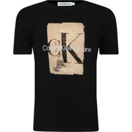 Koszulki dla chłopców - Calvin Klein Jeans T-shirt Regular Fit - miniaturka - grafika 1