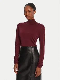 Lola Casademunt by Maite Golf MF2511013 Bordowy Regular Fit - Swetry damskie - miniaturka - grafika 1