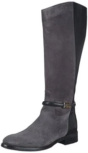 Tommy Hilfiger HAMILTON 12C damskie kozaki z długą cholewką, czarny - Czarny asfalt Black 024-41 EU - Kozaki damskie - miniaturka - grafika 1