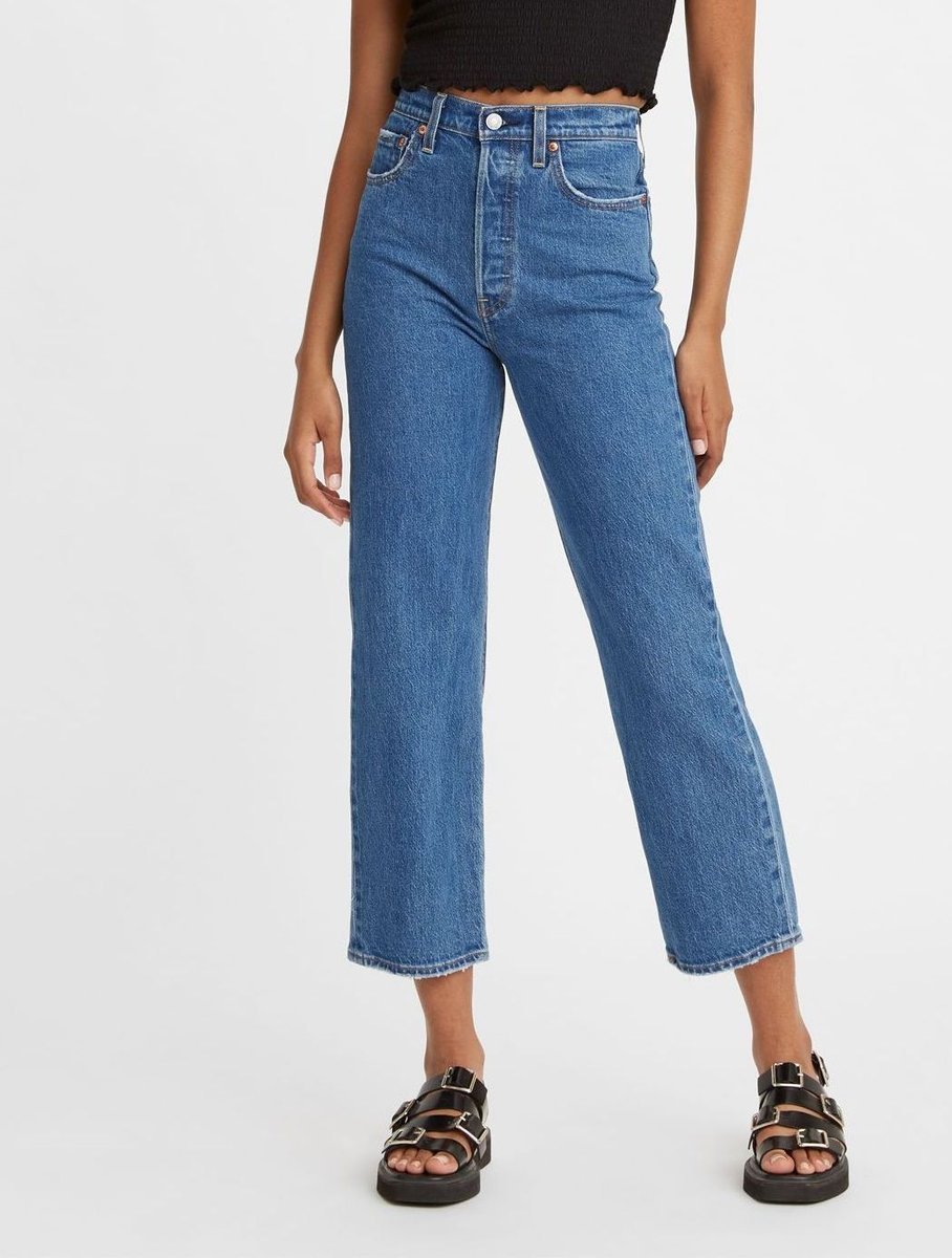 jeansy kobieta levis 72693 0117 l.29 - eibcage ankle jazz pop