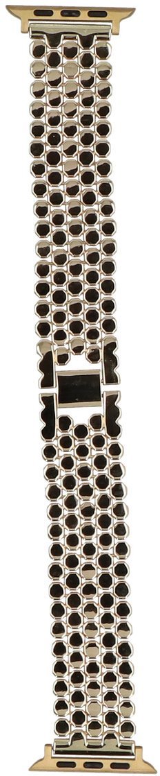 GlacierX bransoleta do smartwatcha Hex Grid Bracelet Gold do Apple Watch 42/44/45/49mm Złota