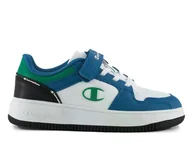 Buty dla dziewczynek - Buty dziecięce Champion S32414WW008 RD18 2.0 LOW B PS Niebieskie - miniaturka - grafika 1