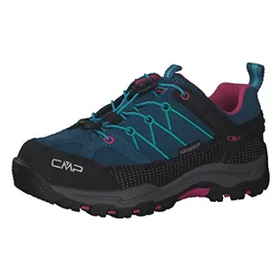 CMP Rigel Low Wp, Niskie Buty Wspinaczkowe Unisex-Dzieci, Deep Lake Baltic, 28 EU - Buty dla chłopców - miniaturka - grafika 1