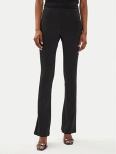 Calvin Klein Spodnie materiałowe K20K207171 Czarny Flare Fit - Spodnie damskie - miniaturka - grafika 1