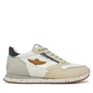 Sneakersy męskie - Sneakersy Aeronautica Militare 251SC288CT3545 Szary - miniaturka - grafika 1