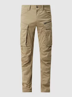 Spodnie cargo o kroju straight tapered fit z dodatkiem streczu model ‘Rovic’ - Spodnie męskie - miniaturka - grafika 1