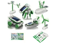 Zabawki interaktywne dla dzieci - Robot Solarny Kits 6W1 Zestaw Solar Edukacyjny - miniaturka - grafika 1