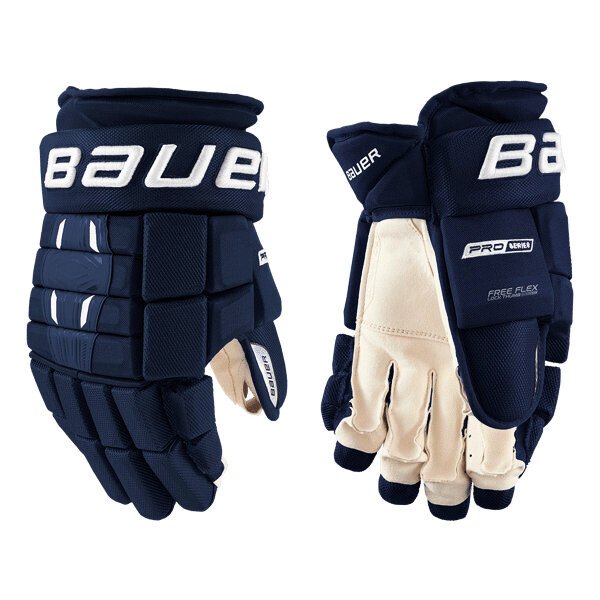 Rękawice hokejowe Bauer Pro Series Navy Intermediate 12 cali