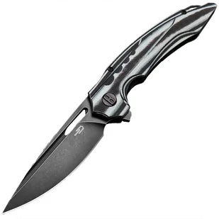Nóż składany Bestech Knives Ornetta - Black / White - Noże - miniaturka - grafika 1