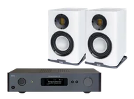 Zestawy stereo - NAD C 379 (czarny) + Carina BS243.4 (biały) - miniaturka - grafika 1