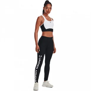 Damskie legginsy treningowe Under Armour Vanish Branded Legging - czarne - UNDER ARMOUR - Spodnie sportowe damskie - miniaturka - grafika 1