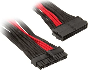 SilverStone ATX24 - ATX24, 0.3m, Czerwony SST-PP07-MBBR - Kable komputerowe i do monitorów - miniaturka - grafika 1